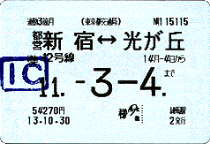 1998.10.03 Pass Card